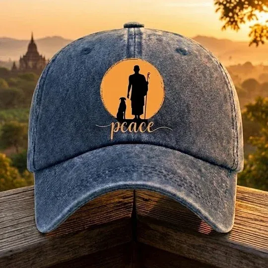 Walk For Peace Print Baseball Cap