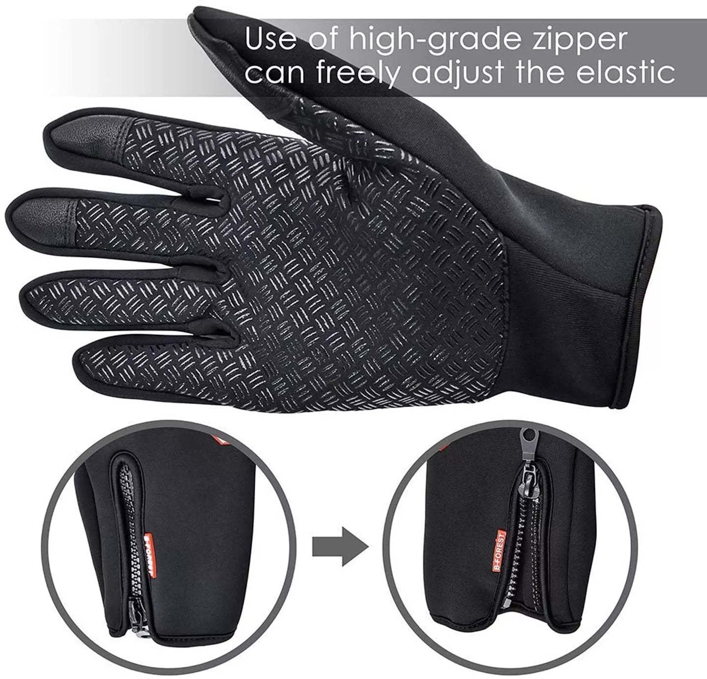 🏆Ultimate Waterproof & Windproof Thermal Non-Slip Gloves
