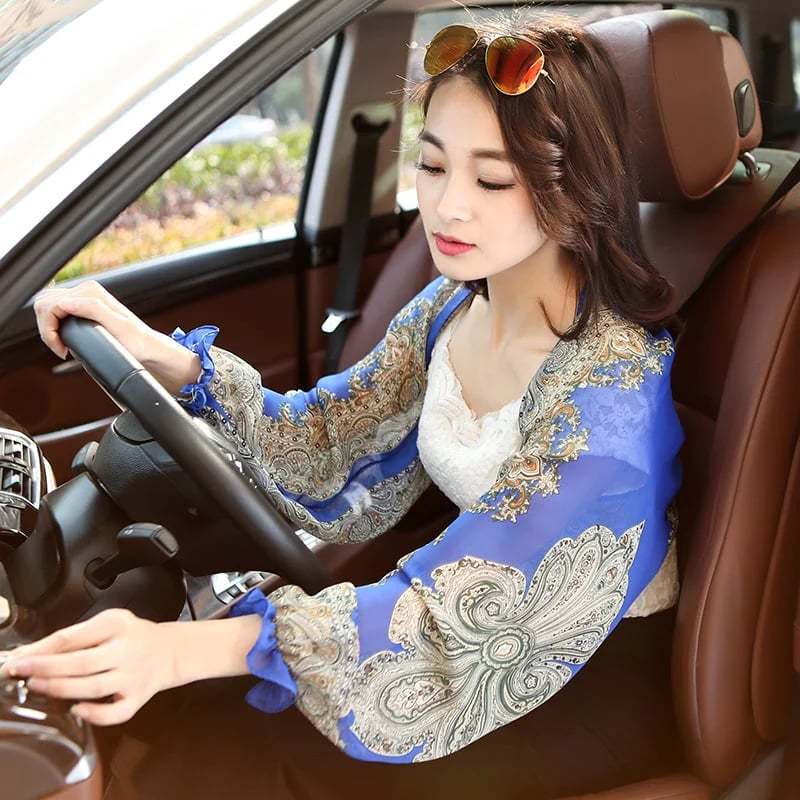 Women's UV protection shawl
