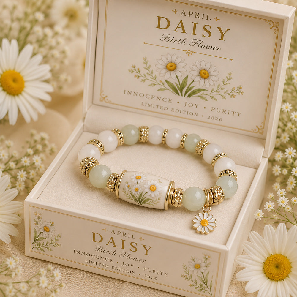 🌸 Birth Flower Blessing Bracelet | 2026 Limited Edition Bracelet