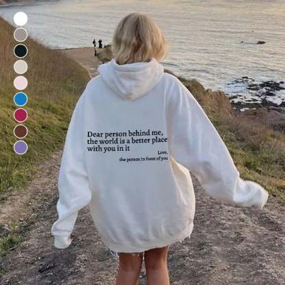 ⏰Historical Lowest Price: Save 49% 'Dear Person Behind Me' Sweatshirt(🎁BUY 2 FREE SHIPPING)
