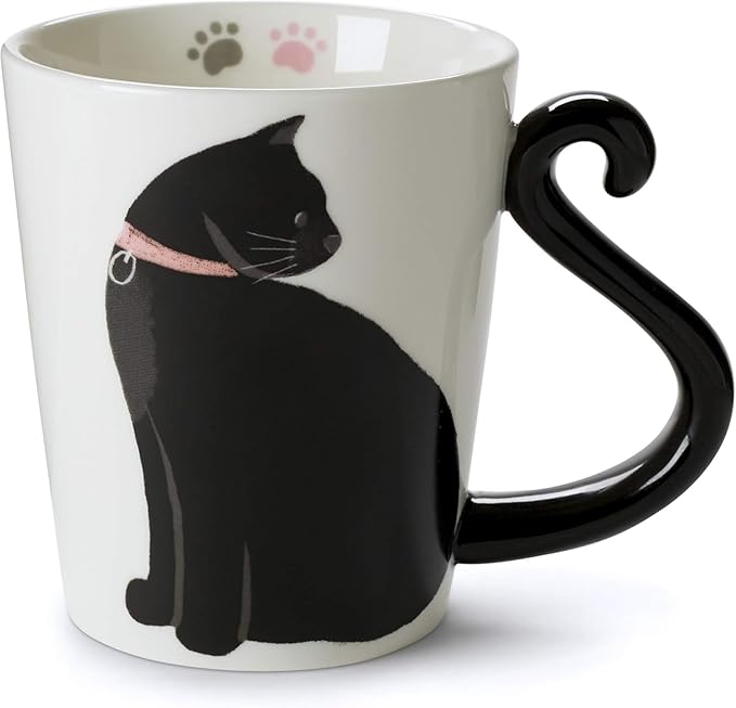 Black Cat Coffee Mug