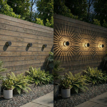 Decorative Solar Mandala Lights