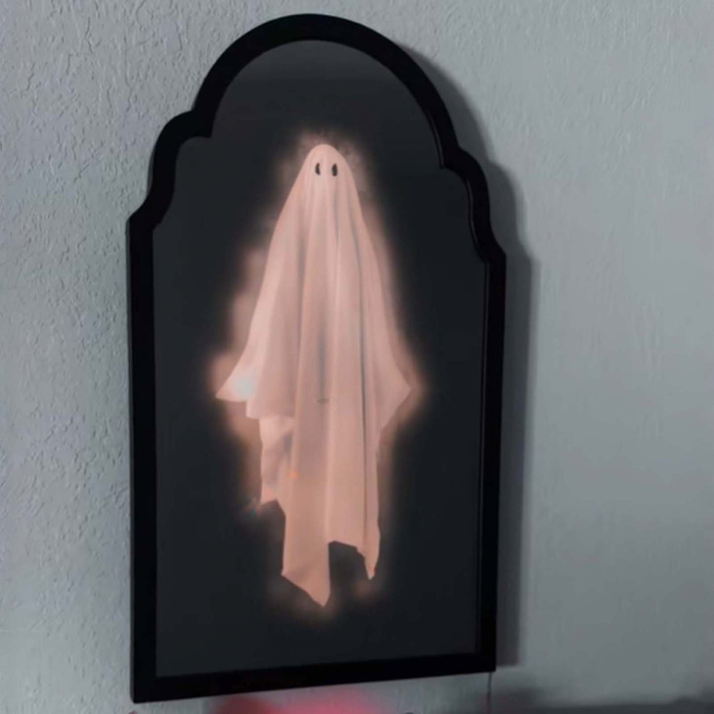 2025 Halloween Hologram Ghost Mirror, Spooky Scary Ghosts for Halloween Decor Indoor, Halloween Room Decor, Hallowmas Party Supplies