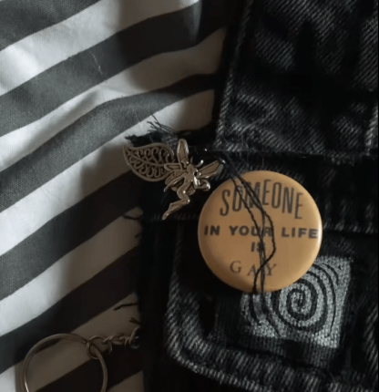 Handcrafted Punk Denim Waist Bag