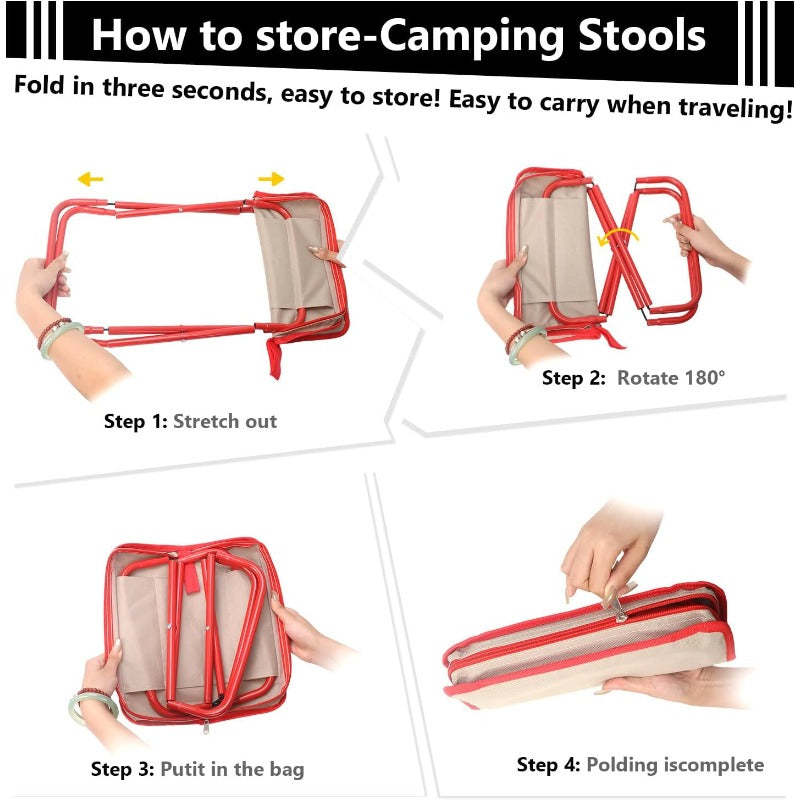 Heavy Duty Portable Outdoor Stool