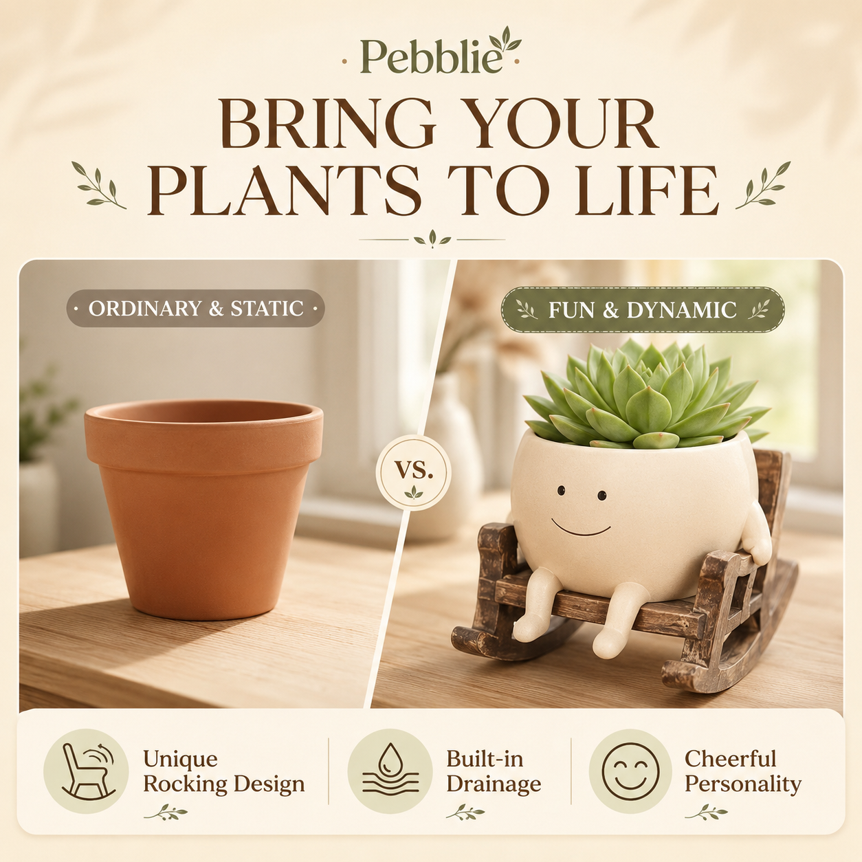 Rocking Plant Pot