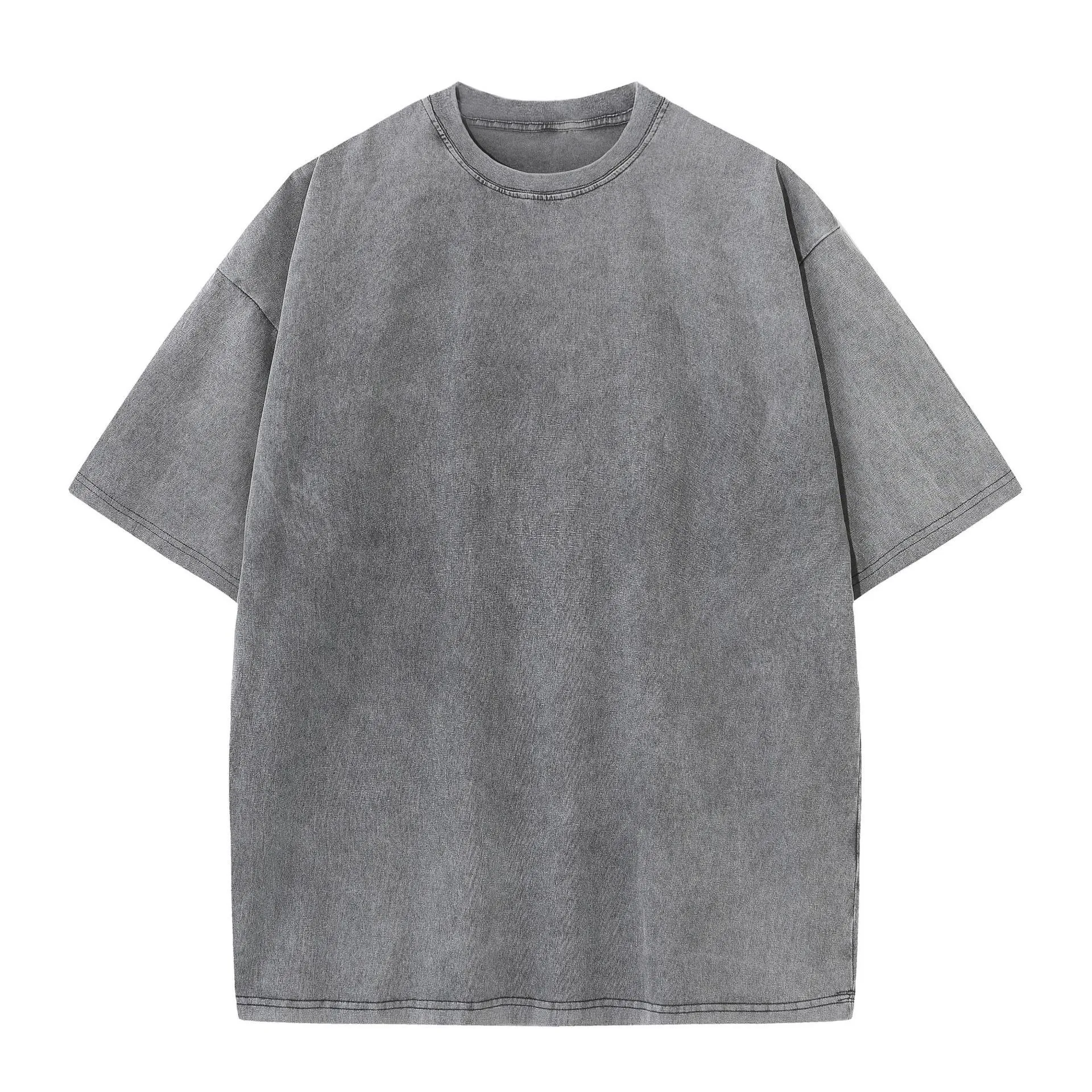 4 Pack Oversized Tshirts for Men Gym Vintage Heavyweight T Shirts Cotton Workout Acid Wash Baggy Tees