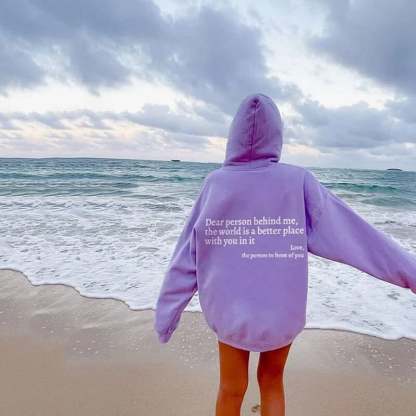 ⏰Historical Lowest Price: Save 49% 'Dear Person Behind Me' Sweatshirt(🎁BUY 2 FREE SHIPPING)