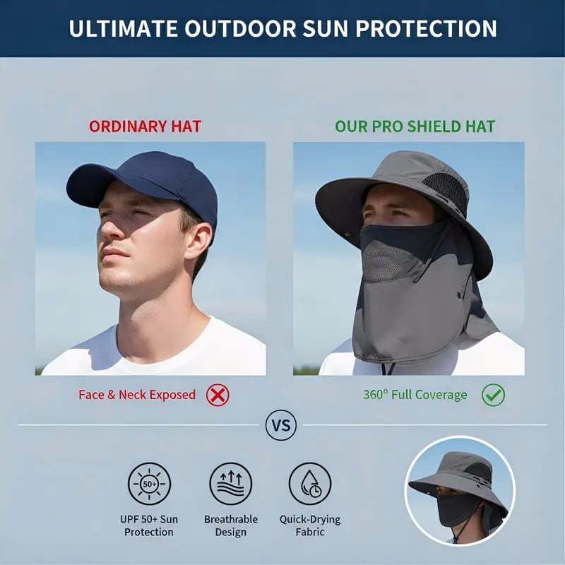 UV Protection Outdoor Fisherman's Hat