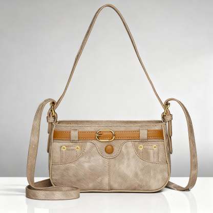 Stylish denim handbag