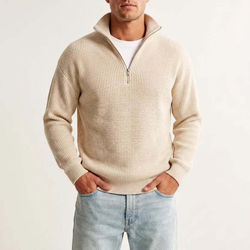 Men's Fleece Quarter-Zip Pullover