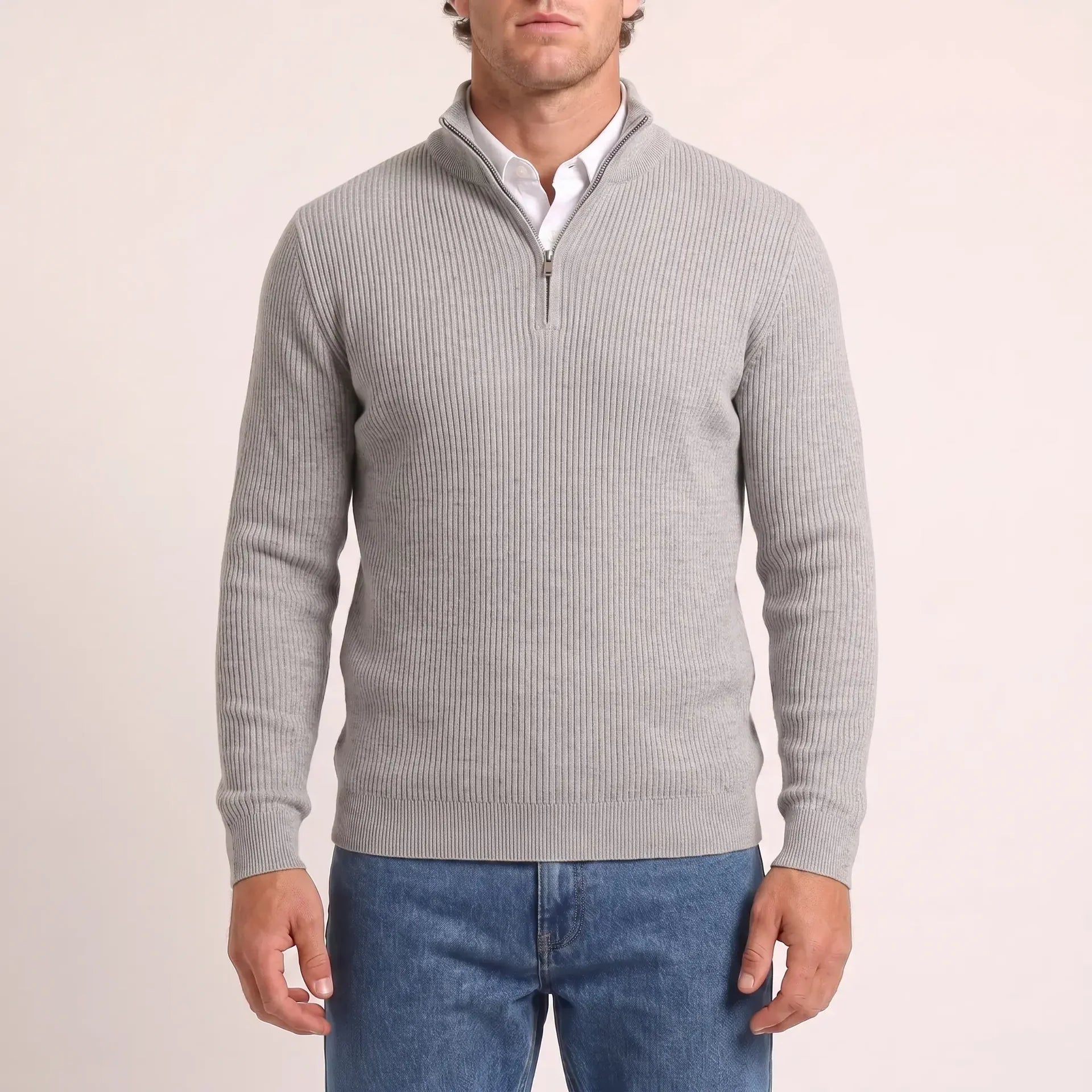 Men's Fleece Quarter-Zip Pullover