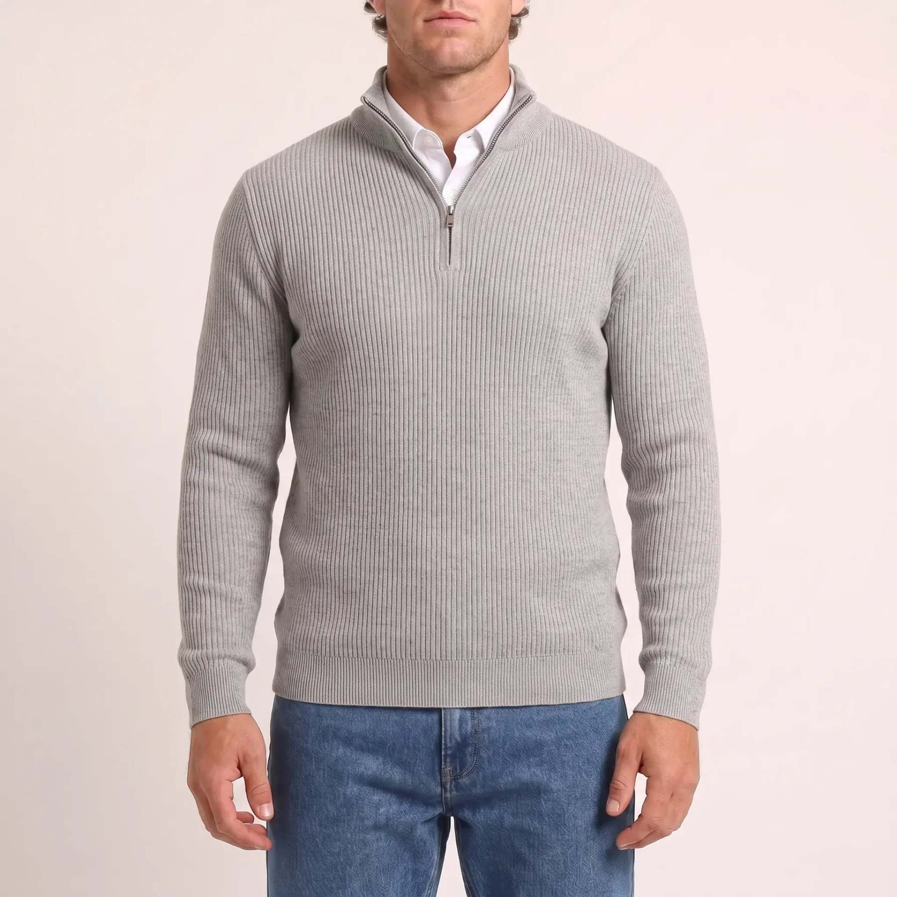 Men's Fleece Quarter-Zip Pullover