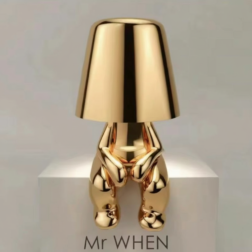  The Italian Brothers Thinker Lamp