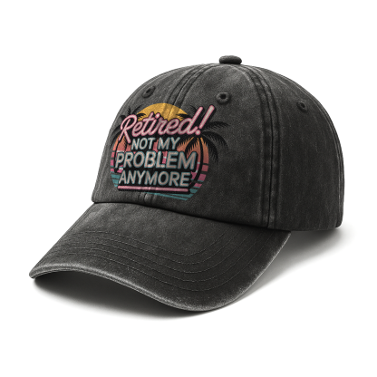 The "Out of Office" Neon Vibe Chill Cap
