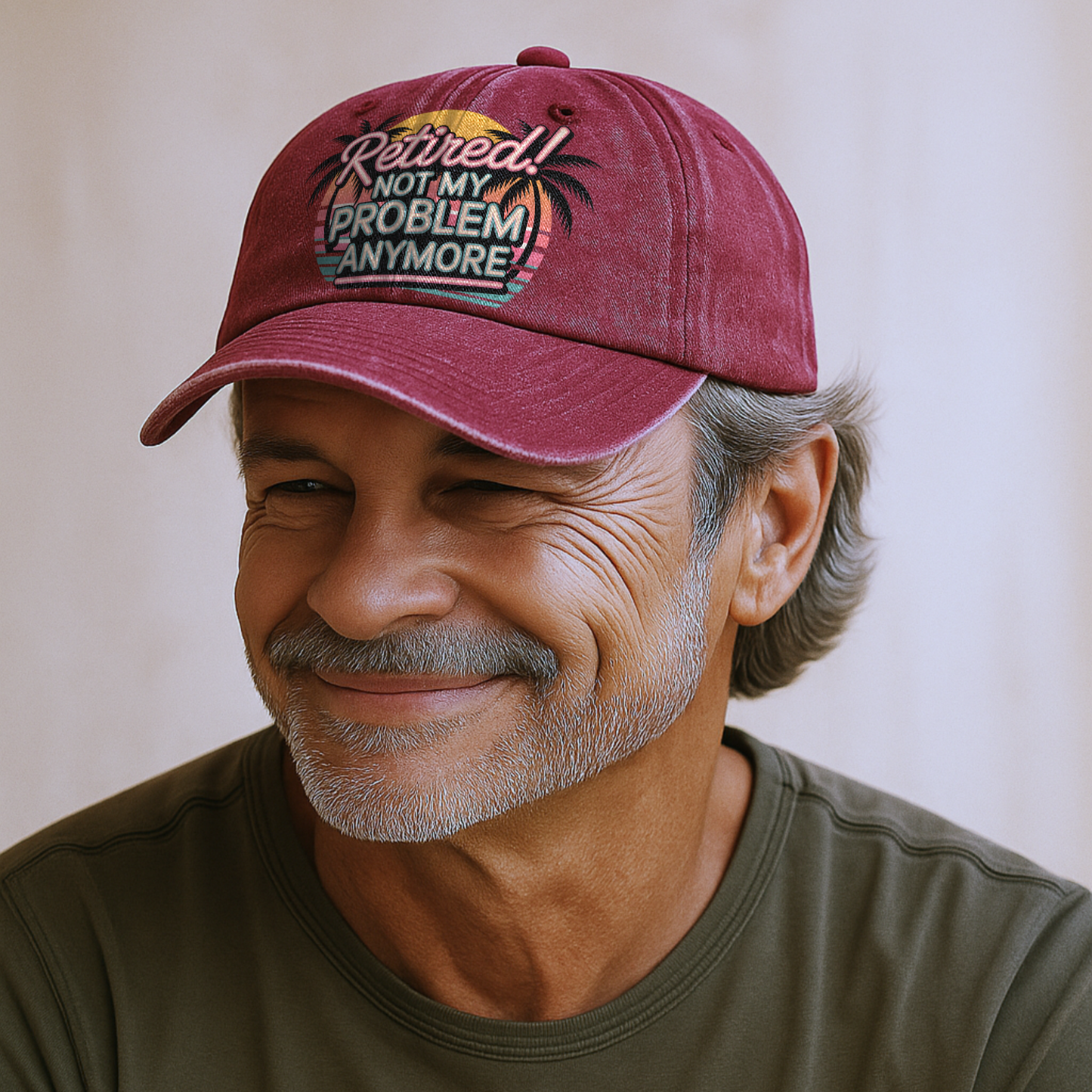 The "Out of Office" Neon Vibe Chill Cap