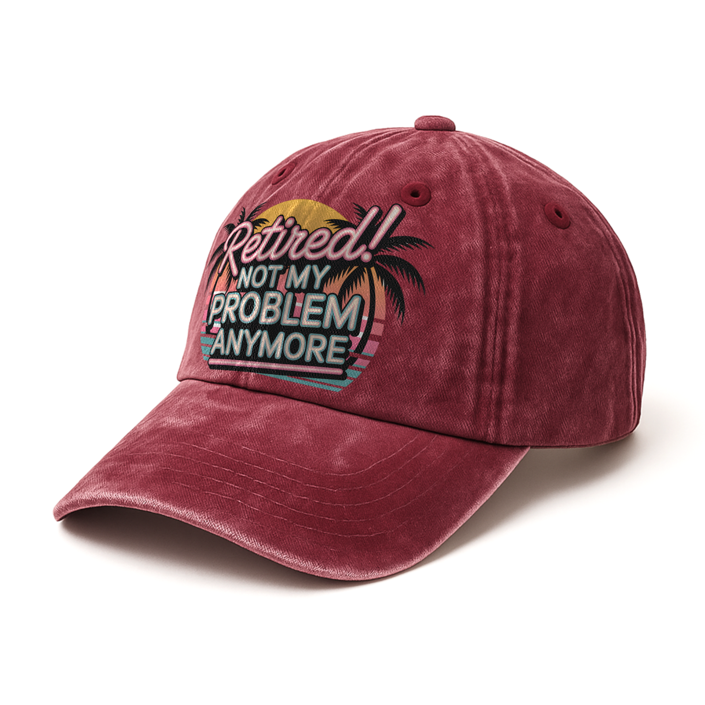The "Out of Office" Neon Vibe Chill Cap