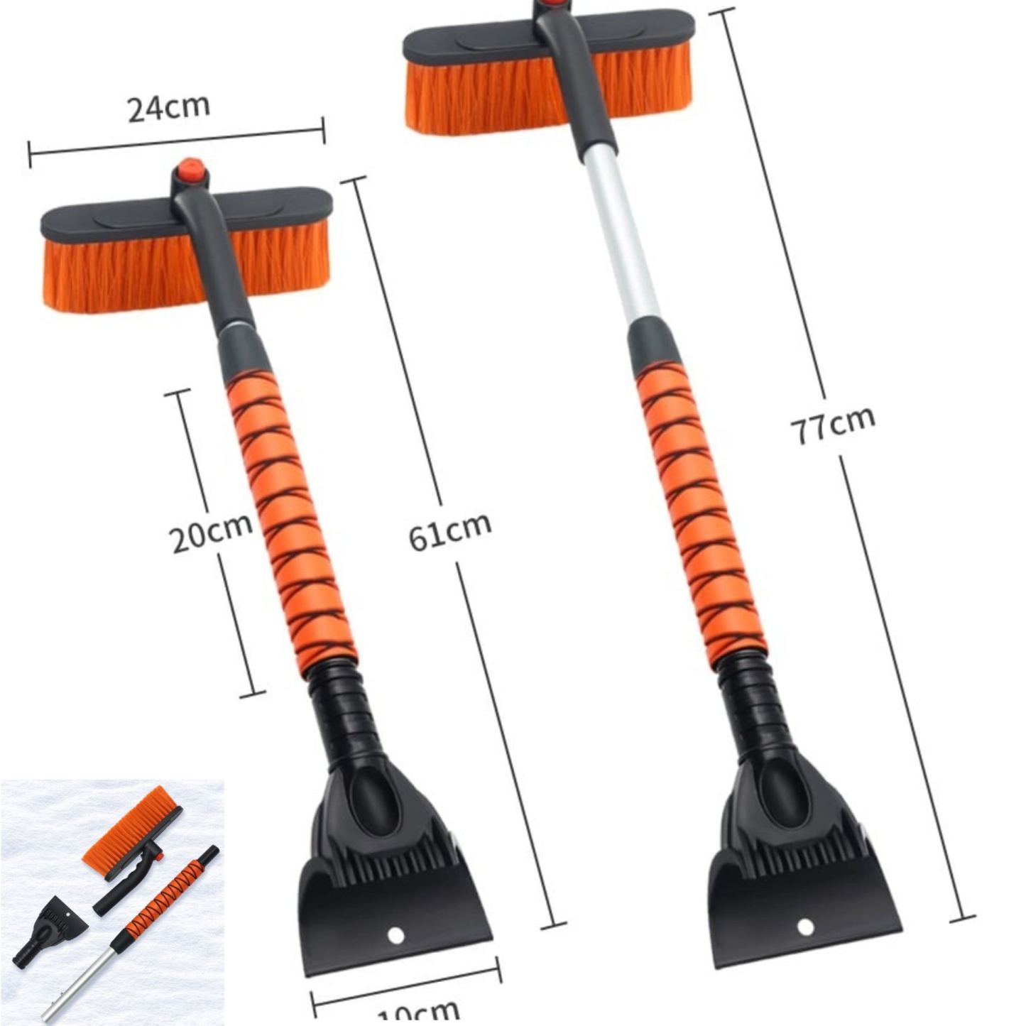 Multi-Functional Car Snow & Ice Removal Tool