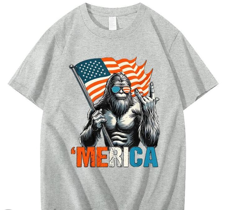 Merica Bigfoot T-Shirt
