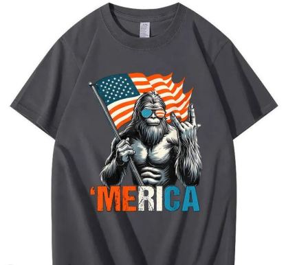 Merica Bigfoot T-Shirt