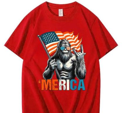 Merica Bigfoot T-Shirt