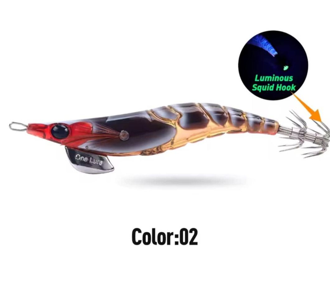 Premium Squid Jigs – Fishing Made Easy! - Kit 3pcs or 6pcs