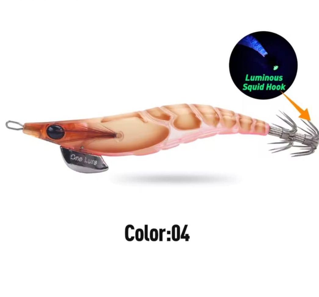 Premium Squid Jigs – Fishing Made Easy! - Kit 3pcs or 6pcs