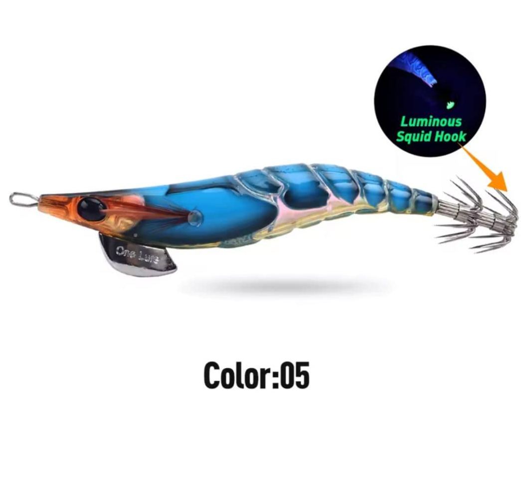 Premium Squid Jigs – Fishing Made Easy! - Kit 3pcs or 6pcs