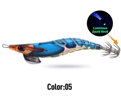 Premium Squid Jigs – Fishing Made Easy! - Kit 3pcs or 6pcs