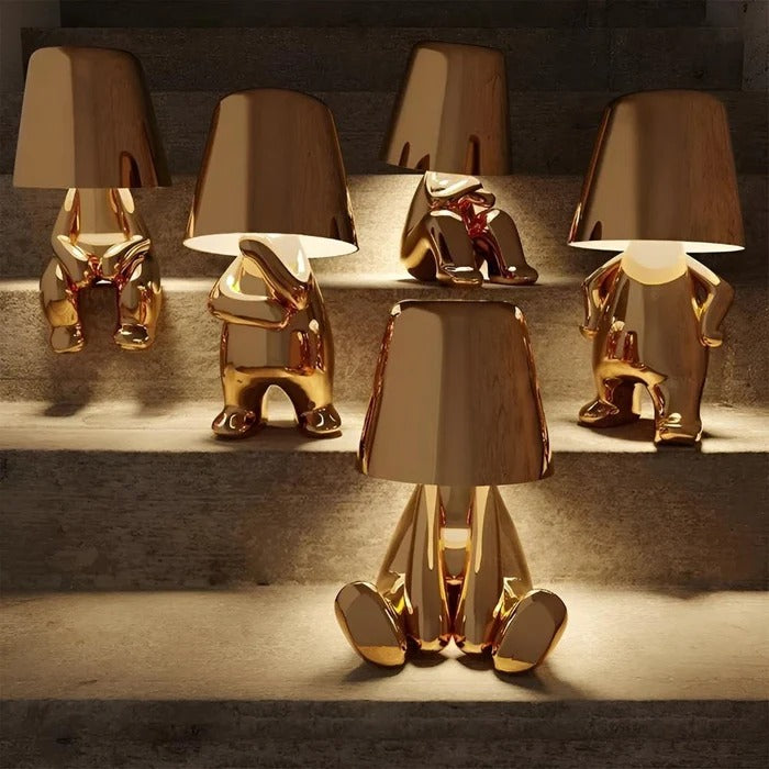  The Italian Brothers Thinker Lamp