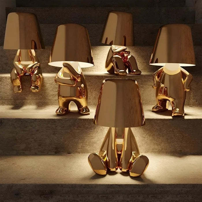  The Italian Brothers Thinker Lamp