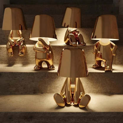  The Italian Brothers Thinker Lamp