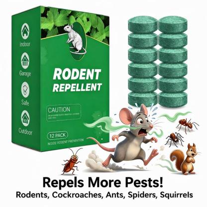 12 Pack- Popular Natural Rodent Repellent Balls!