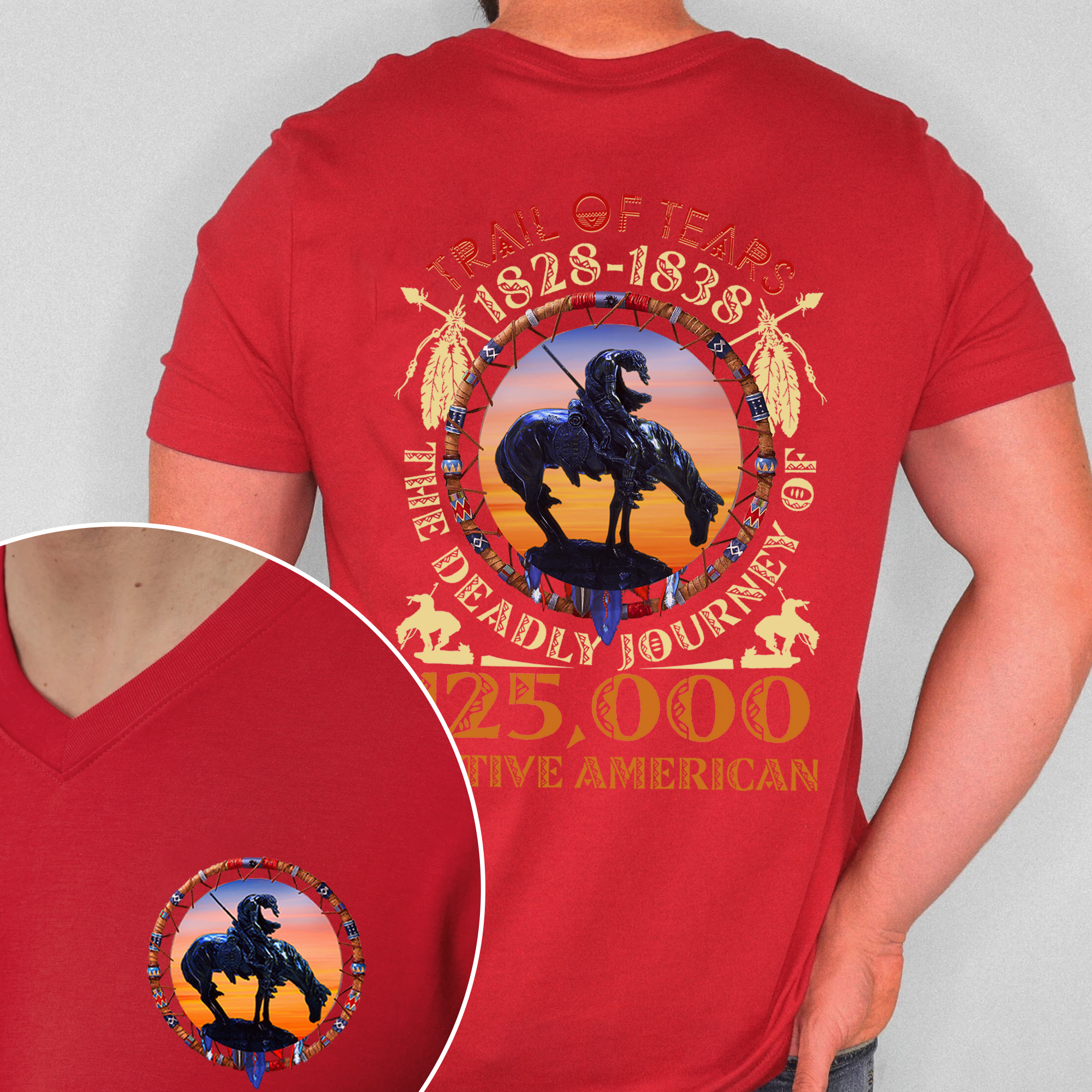 Trail of Tears The Deadly Journey Unisex T-shirt