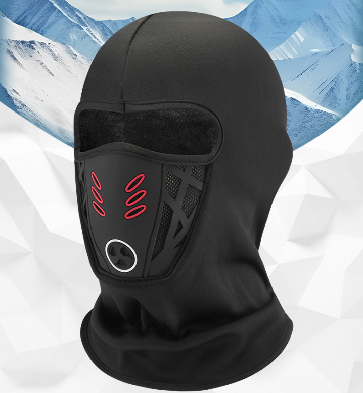 Winter Windproof Thermal Fleece Face Mask for Cycling & Outdoor Sports
