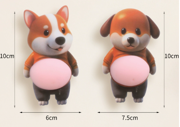 Chubby Shiba Inu Anti-Collision Sticker