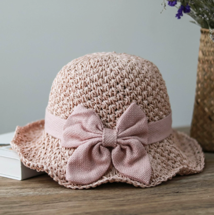 🔥 Hot Sale 49% OFF🔥Elegant Woven Straw Sun Hat with Bow