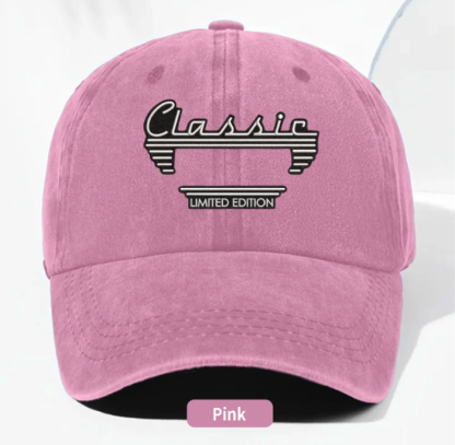 Personalized Washed Denim Baseball Cap, Custom Vintage Look Unique Gift for Dad or Friend