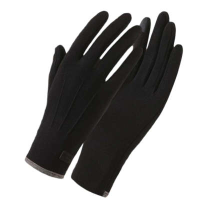 Windproof warm gloves with touchscreen and non-slip grip