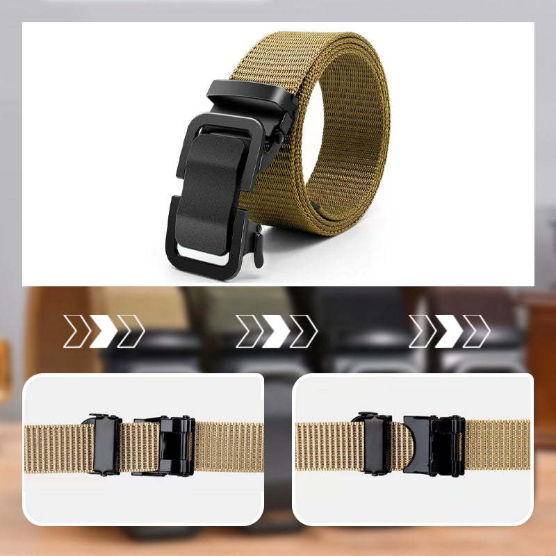 🔥Men's Heavy-Duty Tactical Nylon Belt