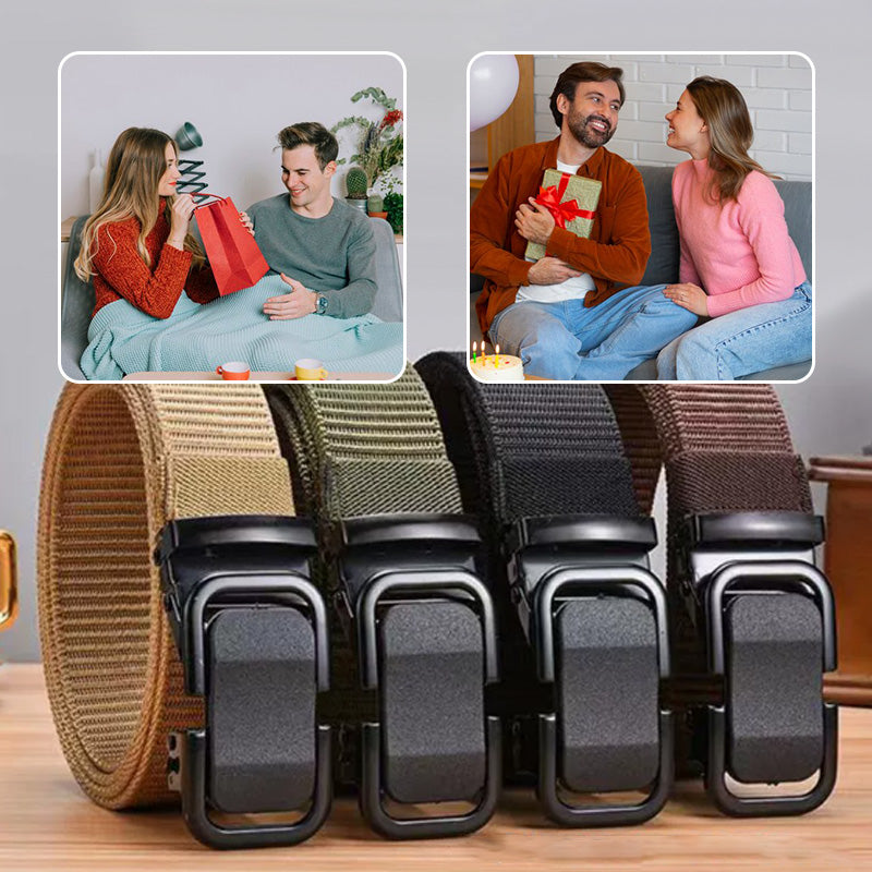 🔥Men's Heavy-Duty Tactical Nylon Belt