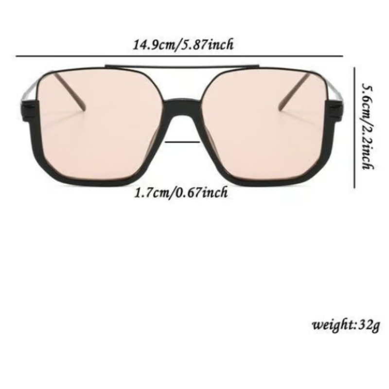 Fashionable Lightweight Tinted Lens Sunglasses