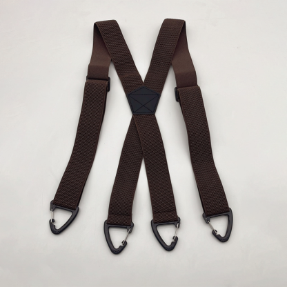 Men's X-Back Suspenders with Hook Clips