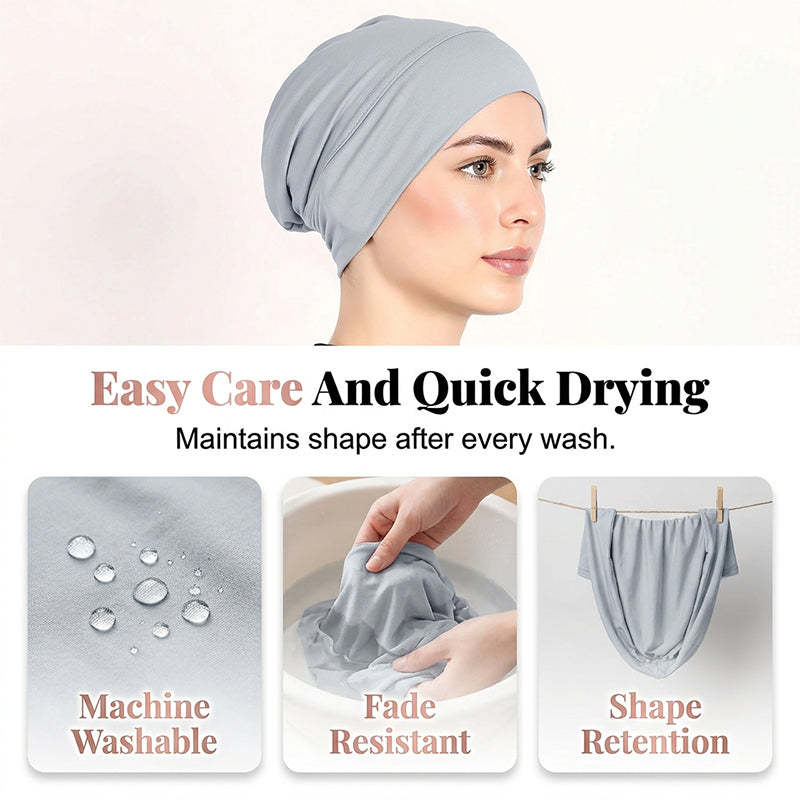 📢📢30% OFF !! ⏰Soft Stretch Turban Cap for Women