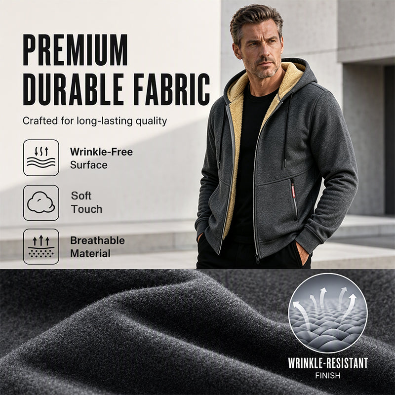 ❄️ Built for Cold Days | Men's Warm Hooded Winter Jacket 