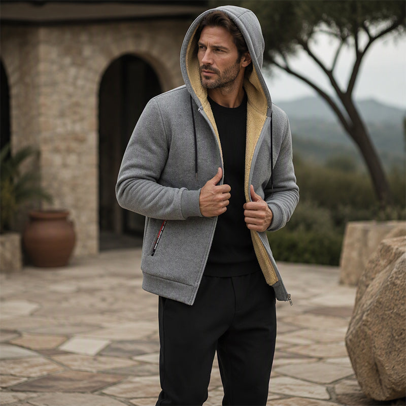 ❄️ Built for Cold Days | Men's Warm Hooded Winter Jacket 
