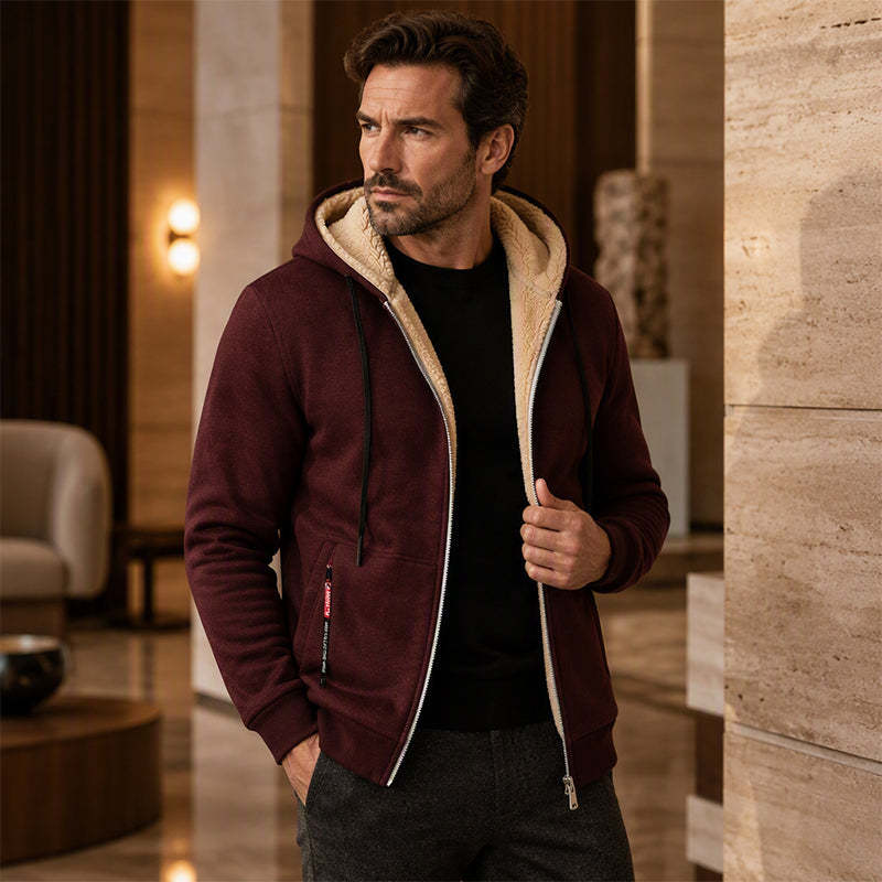 ❄️ Built for Cold Days | Men's Warm Hooded Winter Jacket 