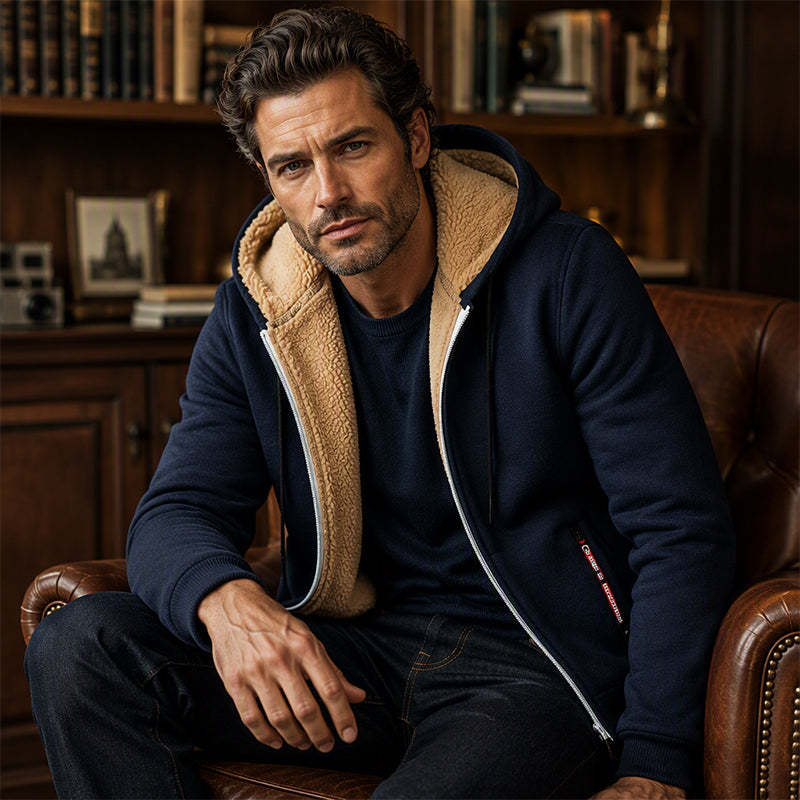 ❄️ Built for Cold Days | Men's Warm Hooded Winter Jacket 