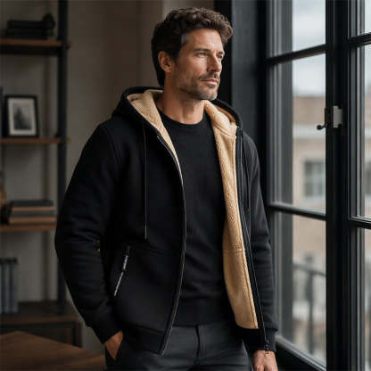 ❄️ Built for Cold Days | Men's Warm Hooded Winter Jacket 